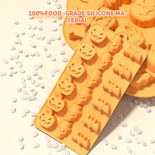 Load image into Gallery viewer, Halloween Silicone Molds - Pumpkin, Bat, Skull, Ghost Shapes