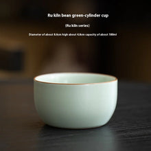Load image into Gallery viewer, Ru Kiln Style Ceramic Teacup, Under 200ml
