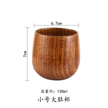 Load image into Gallery viewer, Wood Handle Cups Beer Tea Coffee Milk Water Cup Kitchen Bar Drinkware for Kitchen Coffee Mug