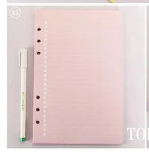 Load image into Gallery viewer, Transparent Diary Binder/Notebook Planner