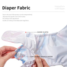 Load image into Gallery viewer, HappyFlute New Design Hot Sale OS Pocket Diaper Washable&Reusable Absorbent Ecological Nappy Baby Cloth Diaper
