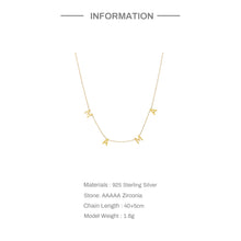 Load image into Gallery viewer, 925 Sterling Silver MAMA Pendant Necklace - 18K Gold Plated