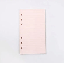 Load image into Gallery viewer, Transparent Diary Binder/Notebook Planner