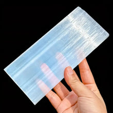 Load image into Gallery viewer, Selenite Charging Plate, Natural Slab, 9–15cm