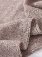 Load image into Gallery viewer, 100% Wool Oversized Knitted Poncho Shawl