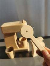 Load image into Gallery viewer, Montessori Wooden Coffee, Tea and Baguette Pretend Play Set