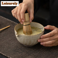 Load image into Gallery viewer, Eight-Piece Ceramic Matcha Set with Whisk