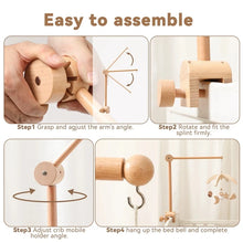 Load image into Gallery viewer, Baby Crib Bell Music Box