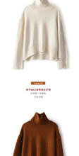 Load image into Gallery viewer, 100% Cashmere Women's Thick Turtleneck Sweater