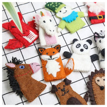 Load image into Gallery viewer, Handmade Wool Felt Animal Figures, Waldorf Play