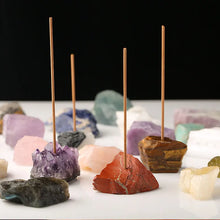 Load image into Gallery viewer, Natural Gemstone Incense Holder