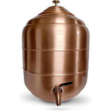 Load image into Gallery viewer, Pure Copper Water Dispenser with Stainless Steel Faucet & Lid
