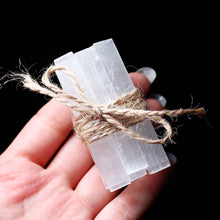 Load image into Gallery viewer, Selenite Stick Bundle, Natural Moroccan Selenite, about 50g