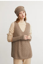 Load image into Gallery viewer, 100% Cashmere Fingerless Gloves