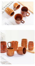 Load image into Gallery viewer, Wood Handle Cups Beer Tea Coffee Milk Water Cup Kitchen Bar Drinkware for Kitchen Coffee Mug