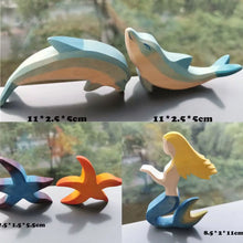 Load image into Gallery viewer, Kids 3D Acrylic Crystal Gem Wooden Blocks