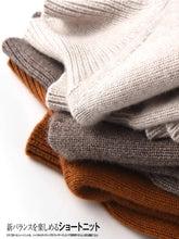Load image into Gallery viewer, 100% Cashmere Women's Thick Turtleneck Sweater