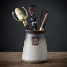 Load image into Gallery viewer, Wooden Gongfu Tea Tool Set, 6 Pieces