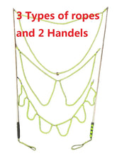 Load image into Gallery viewer, 3 Style Bubble Rope Stainless Steel Giant Bubble Maker Wand Telescopic Design Bubble Party Favors Outdoor Activity for Children