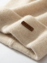 Load image into Gallery viewer, 100% Cashmere Knit Beanie - Unisex Hat