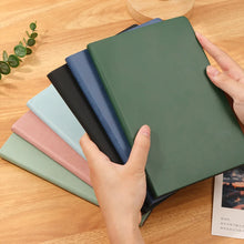 Load image into Gallery viewer, Soft Leather Notebook – 120 Pages, Waterproof Cover