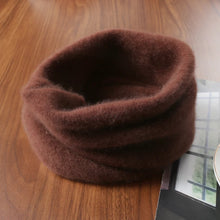 Load image into Gallery viewer, Pure Wool Knit Ring Scarf