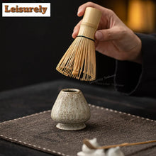 Load image into Gallery viewer, Eight-Piece Ceramic Matcha Set with Whisk