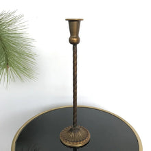 Load image into Gallery viewer, Retro Iron Golden Bronze Candle Holders - European Style Table Decor