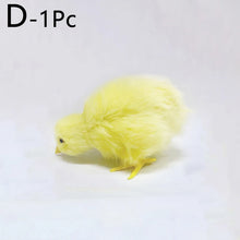 Load image into Gallery viewer, Realistic Chick Decoration Animal Doll Simulation Chick for Children Cognition Chicken Model Sound Soft Plush Toy Easter Gift