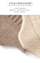 Load image into Gallery viewer, Cashmere Earflap Beanie