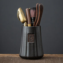 Load image into Gallery viewer, Wooden Gongfu Tea Tool Set, 6 Pieces