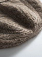 Load image into Gallery viewer, Cashmere Cable Knit Beanie - Unisex