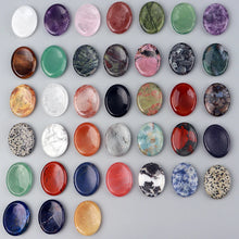 Load image into Gallery viewer, Worry Stone, Natural Crystal Thumb Stone, 45 x 35mm