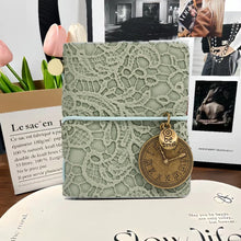 Load image into Gallery viewer, Mini Leather Pocket Notebook - Portable Retro Sketchbook & Daily Planner