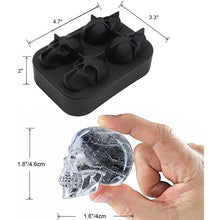 Load image into Gallery viewer, Skull Ice Cube Tray