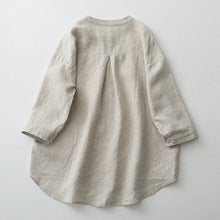 Load image into Gallery viewer, Women's Linen Seven-Sleeve Shirt