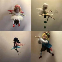 Load image into Gallery viewer, 1Set Little Fairy DIY Wool Needle Felting Material Package Wool Felt Dolls Craft Needle Felt Handcraft Unfinished Poked Set Gift