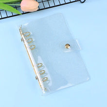 Load image into Gallery viewer, Transparent Diary Binder/Notebook Planner