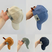Load image into Gallery viewer, Baby Baseball Hat Kids Boys Sun Protection Cap Spring Summer Baby Sun Hat Soft Children Peaked Cap Infant Adjustable Visor Cap