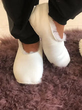 Load image into Gallery viewer, Wool Winter Slippers for Men & Women