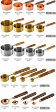 Load image into Gallery viewer, 4PCS Stainless Steel Measuring Spoons with Wooden Handle