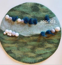 Load image into Gallery viewer, Handmade Wool Felt Play Mats
