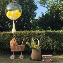 Load image into Gallery viewer, Retro Rattan Doll Stroller - Pretend Play & Decor