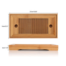Load image into Gallery viewer, Bamboo Gongfu Tea Tray, 25 x 14 cm