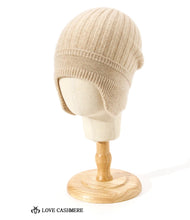 Load image into Gallery viewer, Cashmere Earflap Beanie