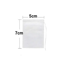Load image into Gallery viewer, Disposable Drawstring Tea Bags, 50 to 300 Pack