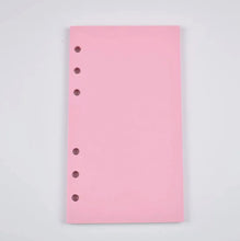 Load image into Gallery viewer, Transparent Diary Binder/Notebook Planner