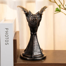 Load image into Gallery viewer, Gothic Animal Candle Holder - Bat, Wolf, Leopard, Crow & Cat Decor