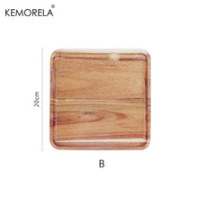 Load image into Gallery viewer, Acacia Wood Coffee & Tea Tray - Decorative Serving Tray