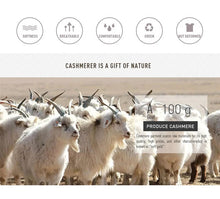 Load image into Gallery viewer, 100% Cashmere Women's Warm Lounge Socks